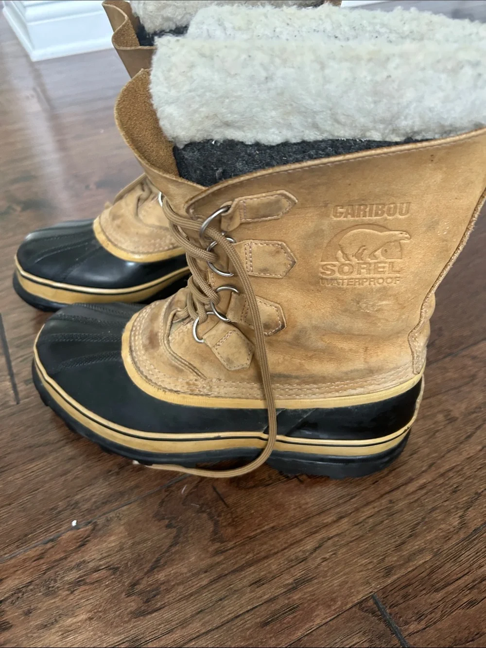 Women’s Sorel Caribou 10 Waterproof Winter Boots with Faux Fur Lining